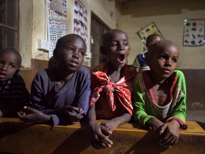 Lchekutis, los niños pastores masai